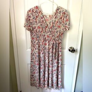 Kaileigh Floral Maternity Wrap Dress